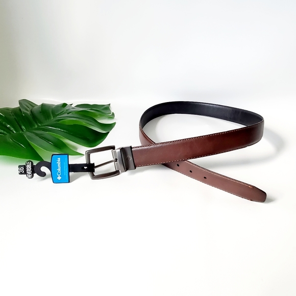 Columbia Other - Columbia Reversible Leather Belt Sz 36